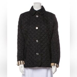 Burberry Black Quilted Puffer Jacket